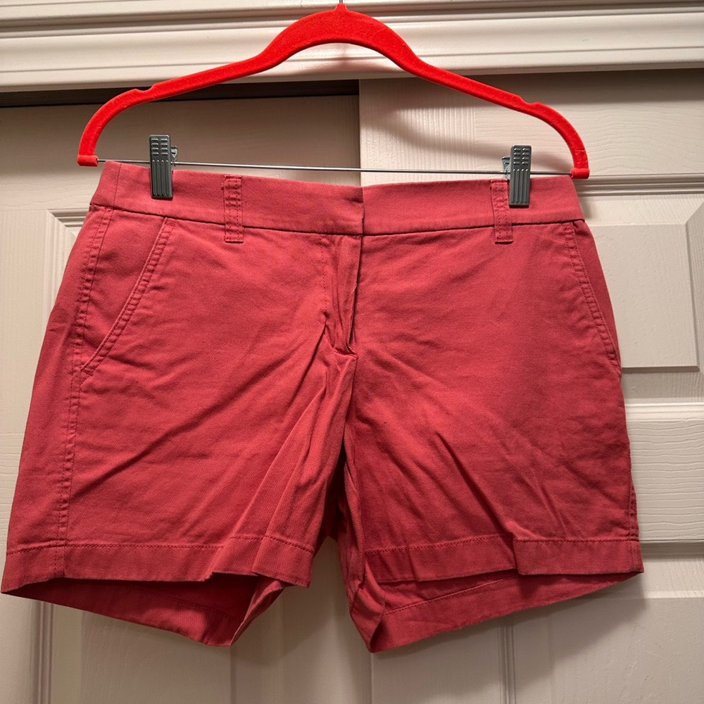 J. Crew Women's Brick Red Shorts